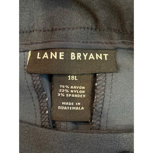 Lane Bryant NEW Black Boot Cut High Rise Pants Plus Size 18 Long - Picture 6 of 8